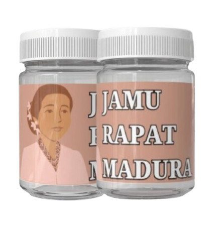 2 BOTOL JAMU RAPAT MADURA